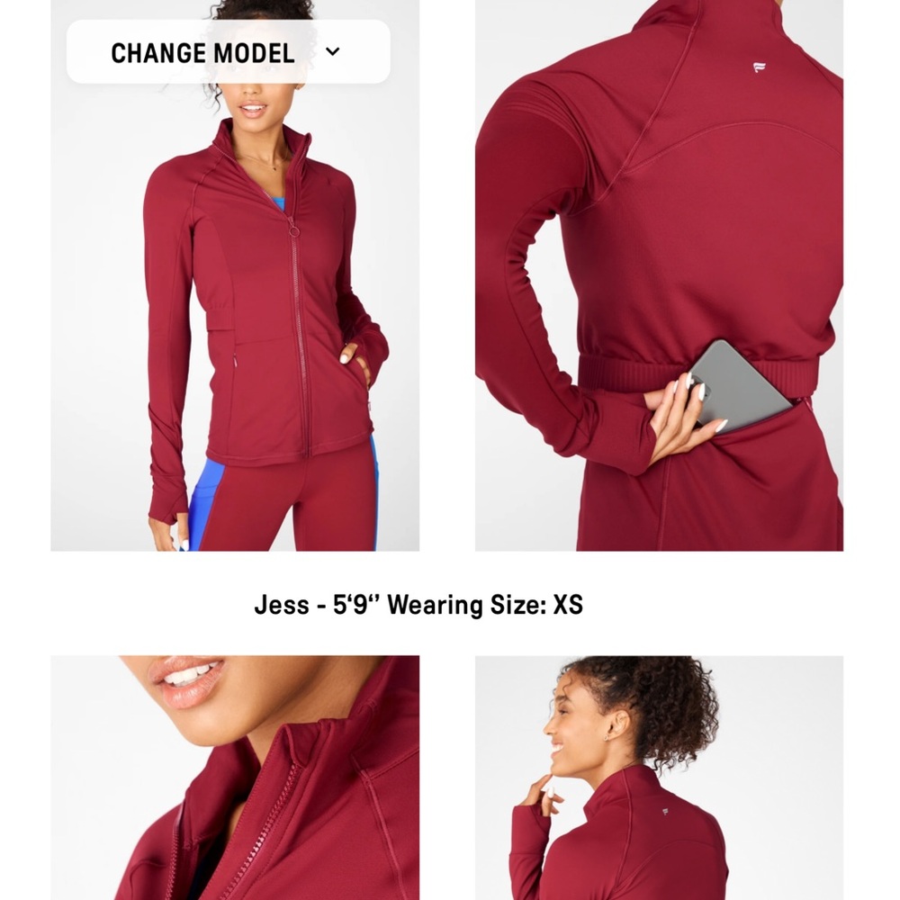 Fabletics Trinity Cold Weather Performance Jacket - image 3